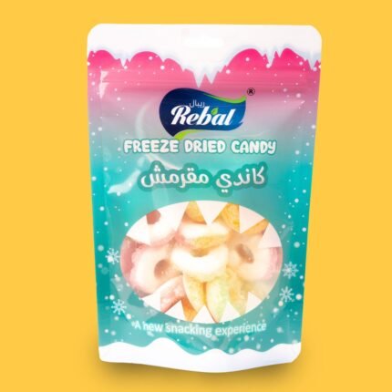حلقات خوخ مجففة بالتجميد من ريـبال كاندي – الأردن