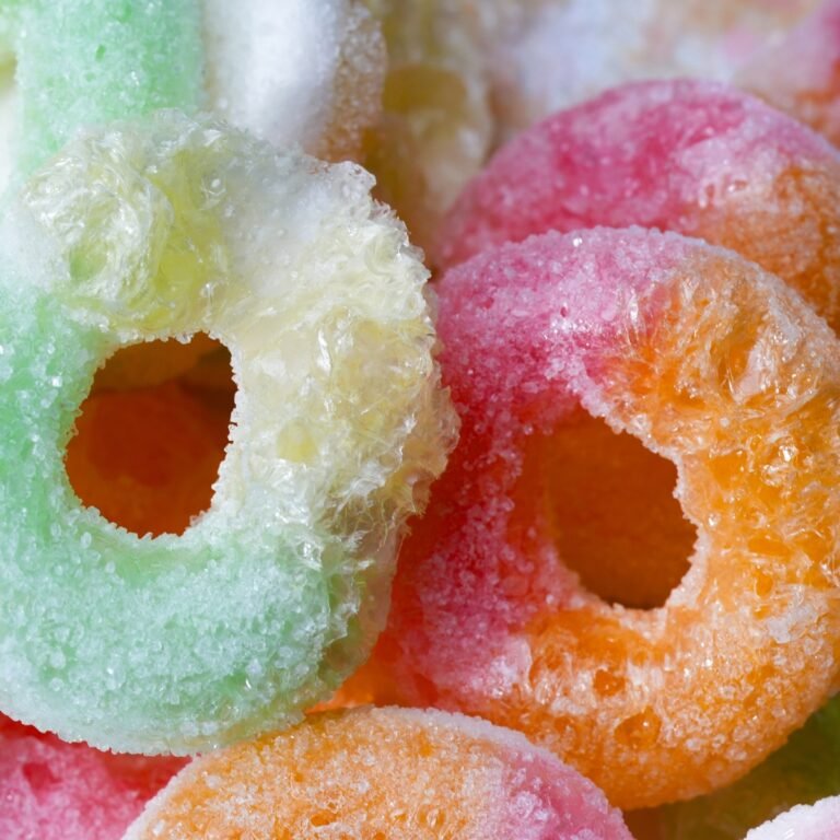 حلقات خوخ مجففة بالتجميد من ريـبال كاندي – الأردن -1